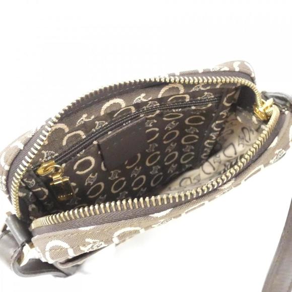 CELINE Small Trio Leather Crossbody Bag Black - Picture 8 of 8